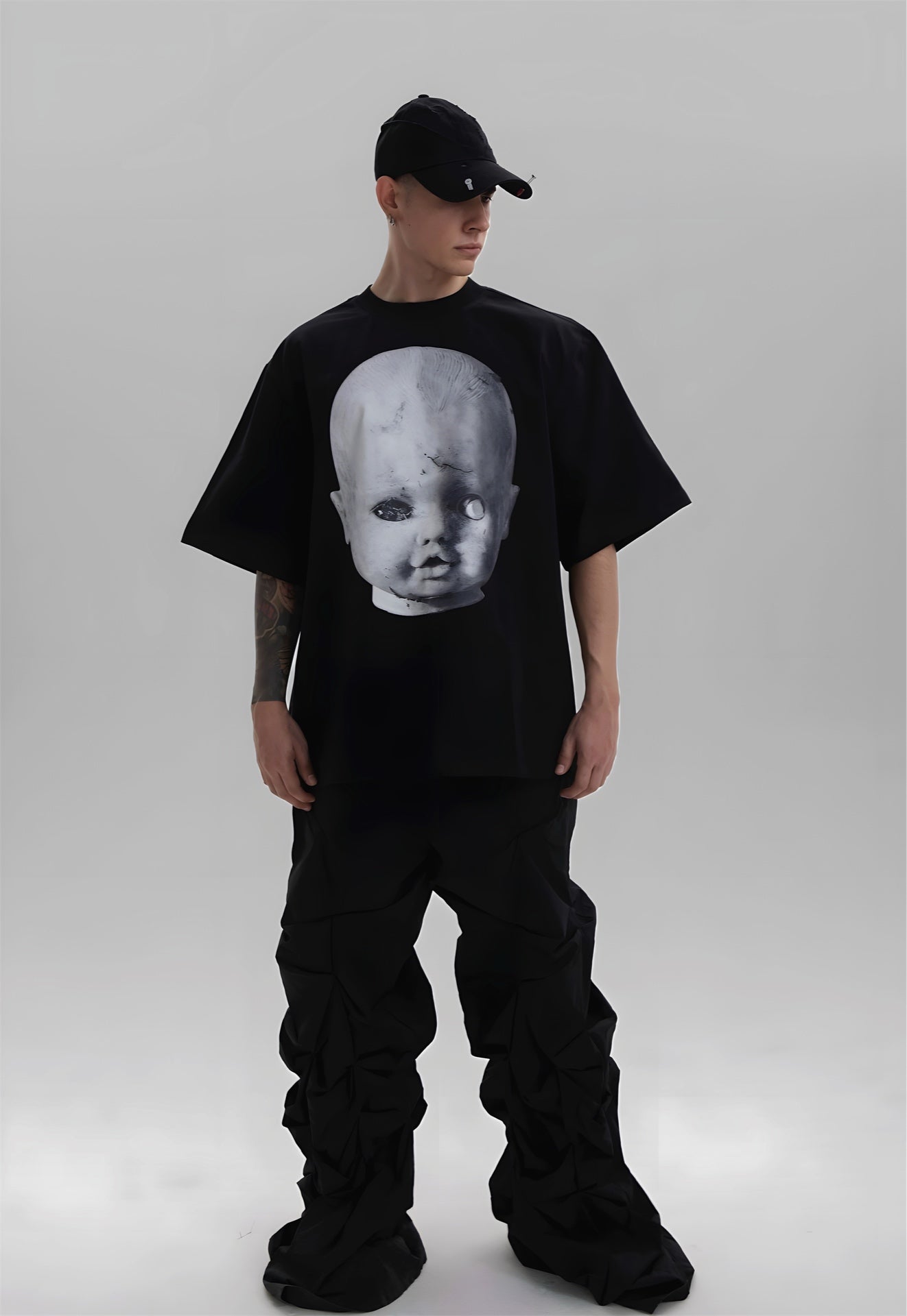 Baby Face Tee - Black