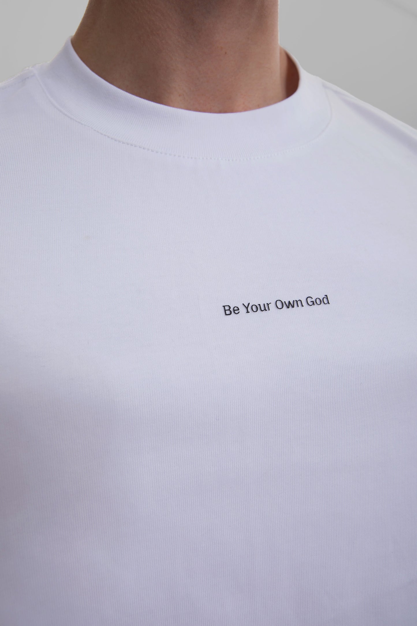 Back Stoneface Tee - White