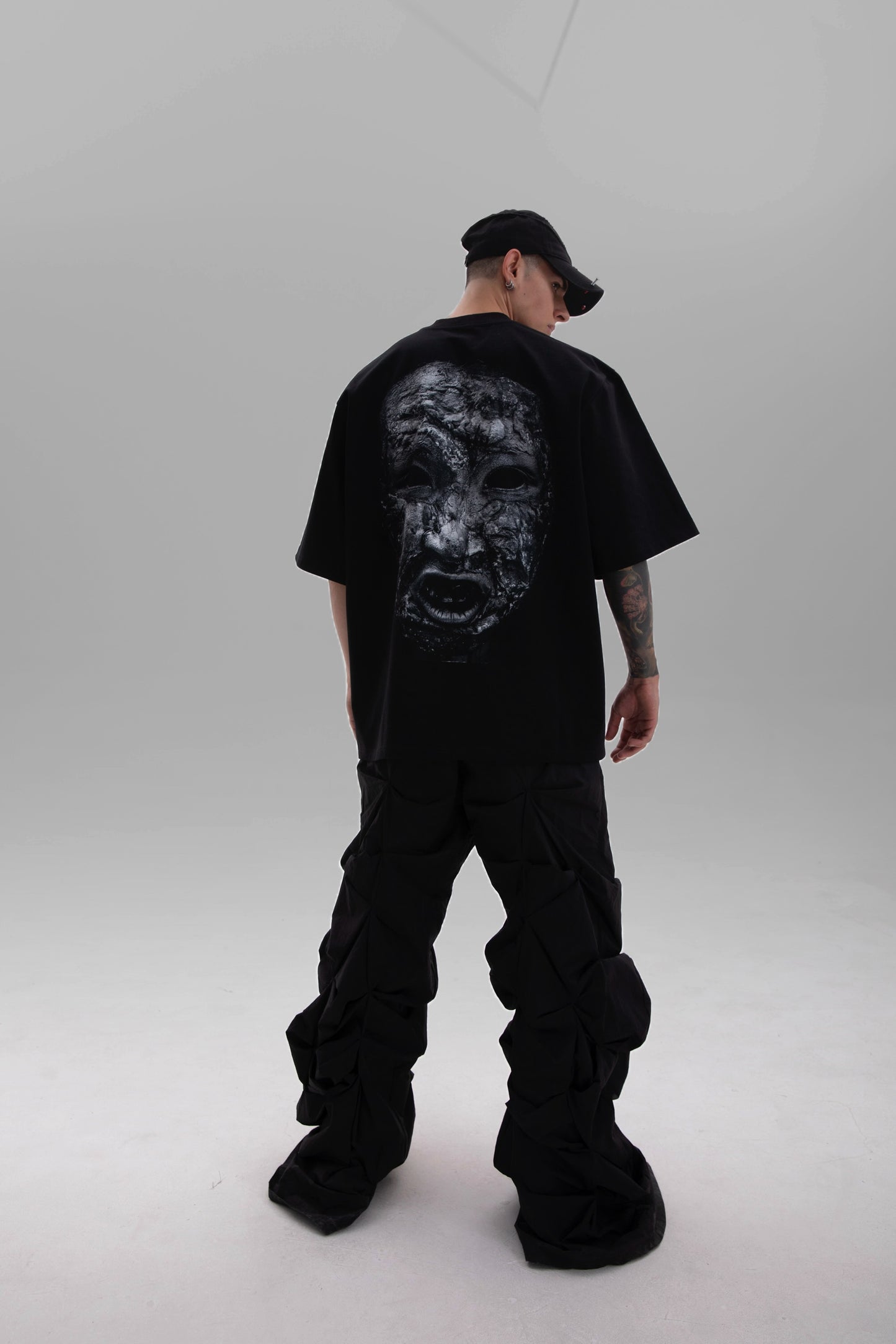 Back Stoneface Tee - Black