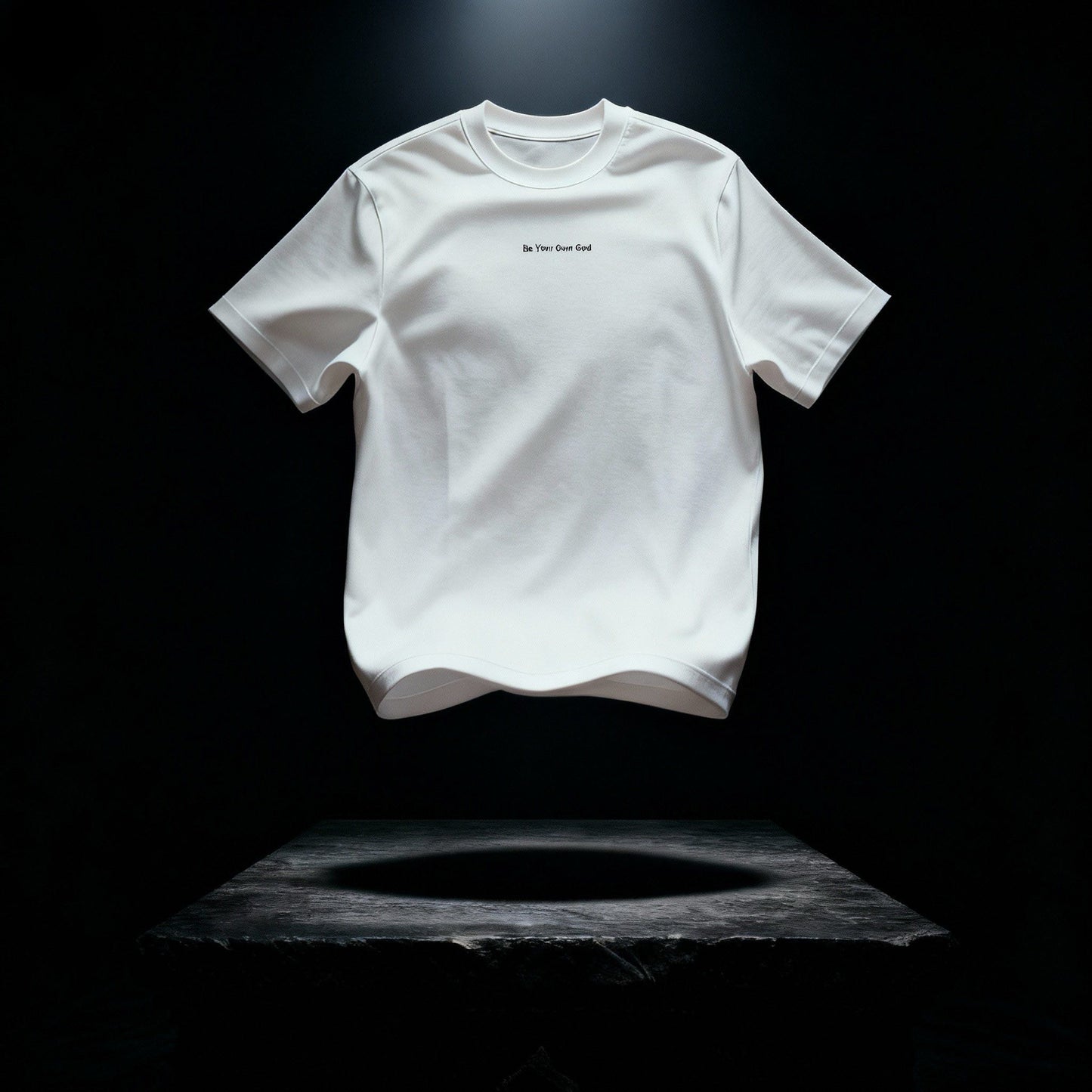 Back Stoneface Tee - White