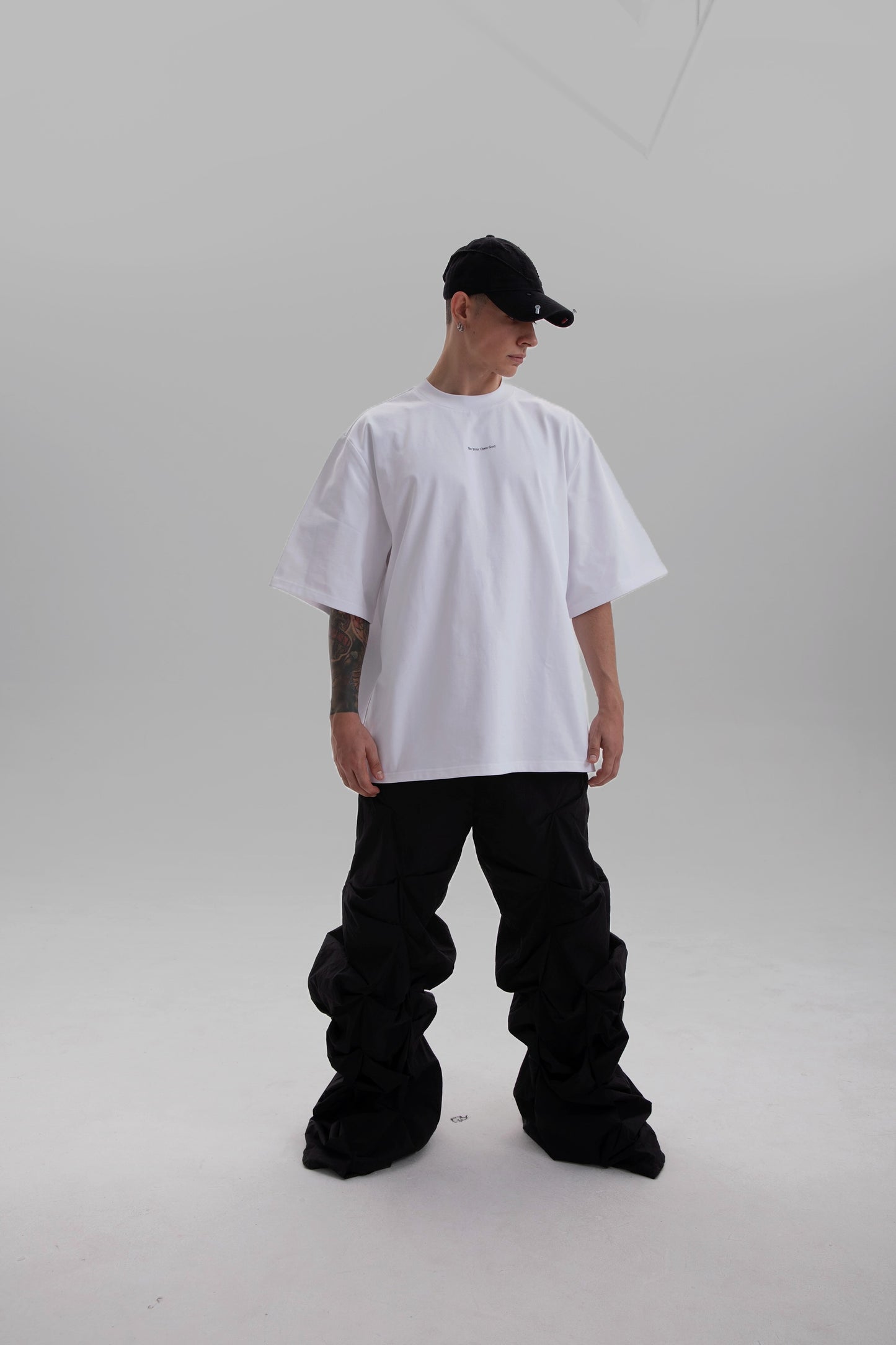 Back Stoneface Tee - White