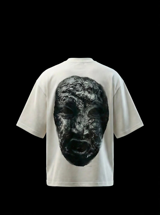 Back Stoneface Tee - White