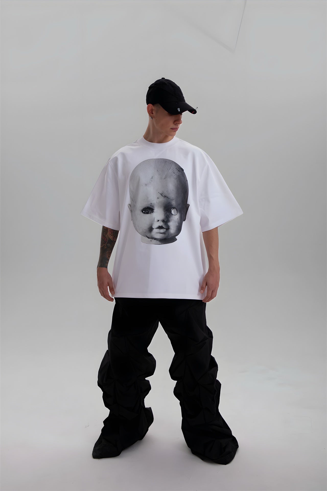 Baby Face Tee - White