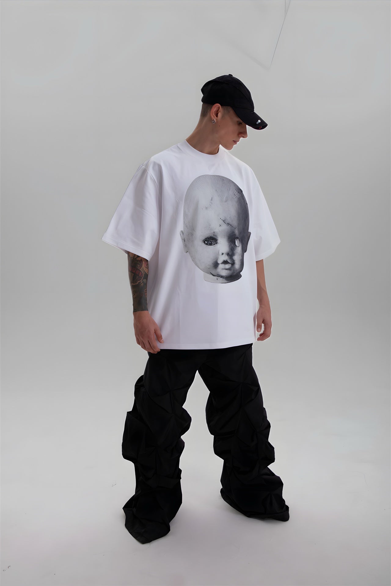Baby Face Tee - White