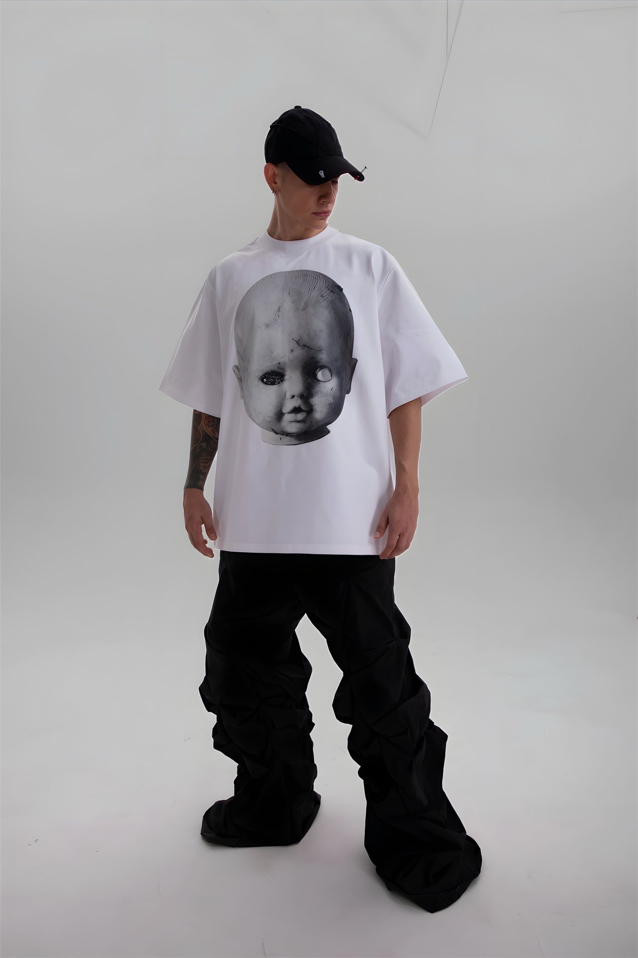 Baby Face Tee - White